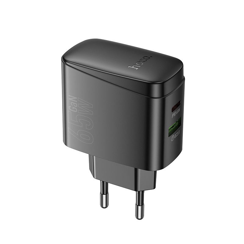 Мережевий зарядний пристрій HOCO CS63A Bright 65W Чорний