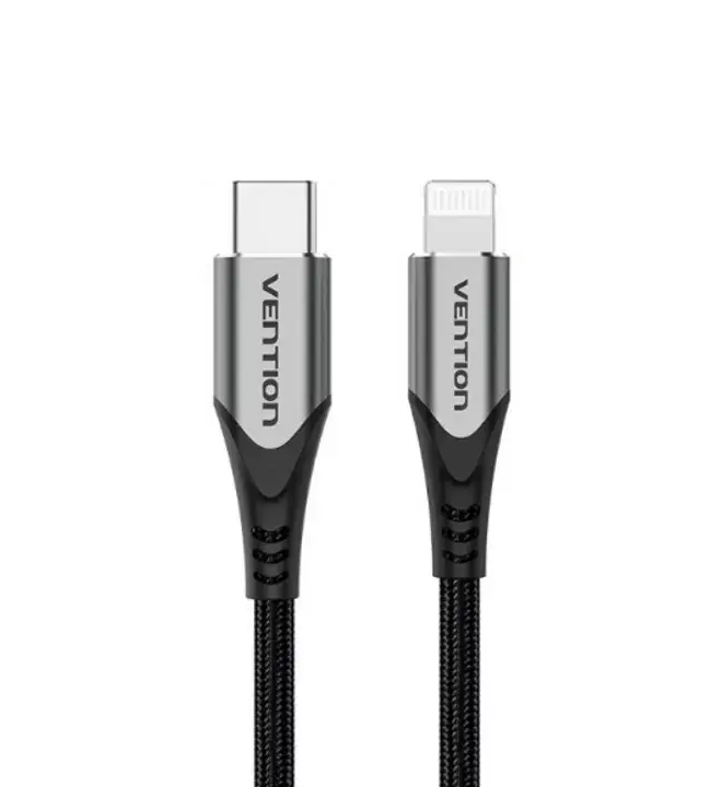 Кабель синхронізації Vention TACHF MFi C94 1м сірий